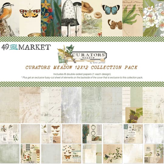 49 And Market Collection Pack 12&#x22; x 12&#x22;, Curators Meadow